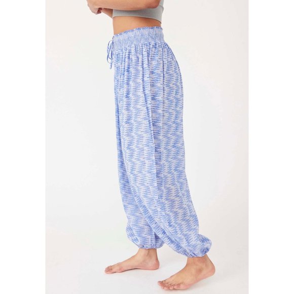 NWT Free People Blooms For You Lounge Pant / Sky Combo - Picture 3 of 5